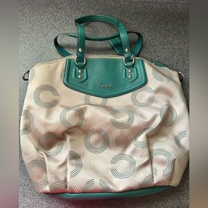 Large coach tote bag